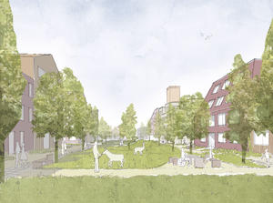 3. Preis, Inklusives Quartier Rappertshofen, Reutlingen