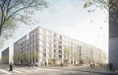 P-ID:99-Realisierungswettbewerb Wohnungsbau mit Kita und Flexi-Heim für das Baufeld WA 19 Freiham Nord in München